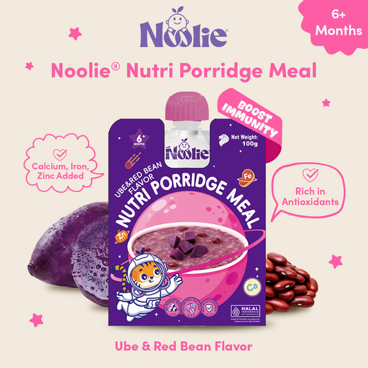 Noolie® Nutri Porridge Meal - Ube & Red Bean Flavor