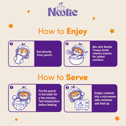 Noolie® Nutri Porridge Meal - Pumpkin & Dates