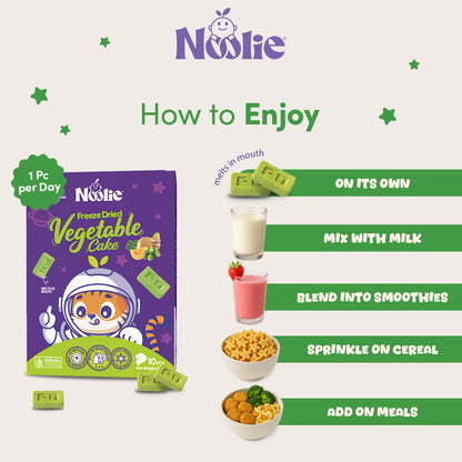 Noolie® Freeze Dried Vegetable Cake
