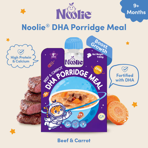 Noolie® DHA Porridge Meal - Beef & Carrot