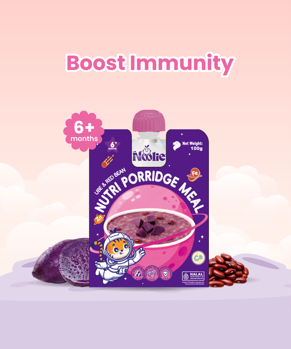 Noolie® Nutri Porridge Meal - Ube & Red Bean