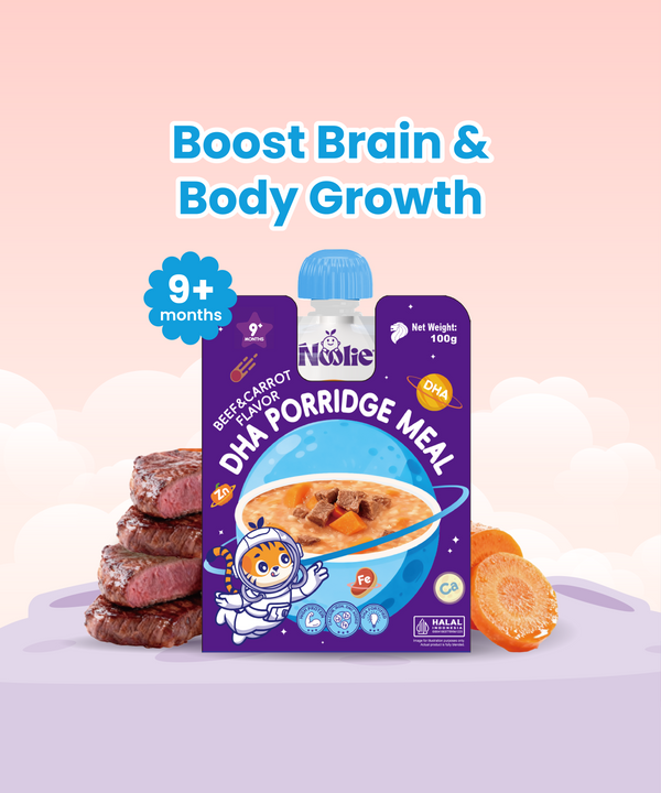 Noolie® DHA Porridge Meal - Beef & Carrot