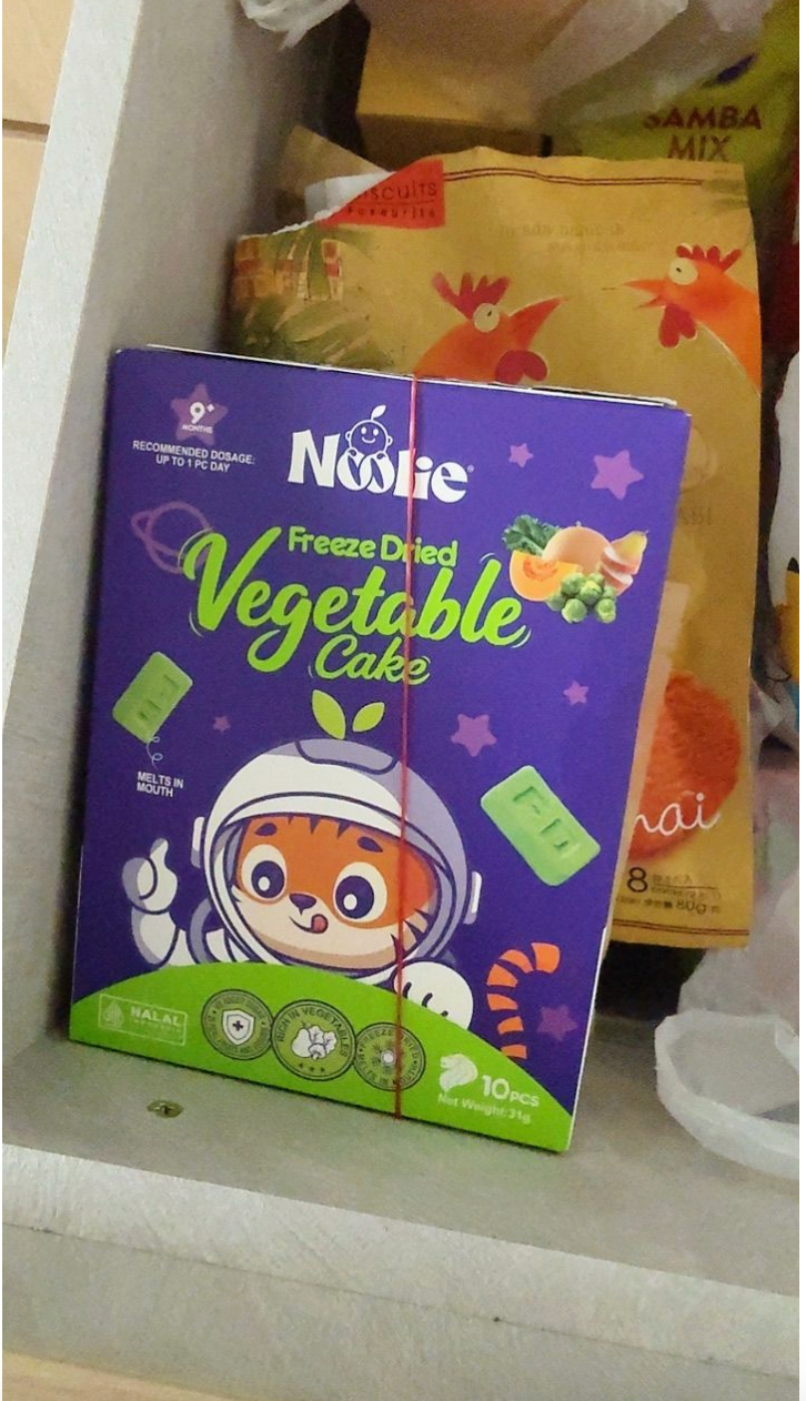 Freeze-Dried Vegetable Cake