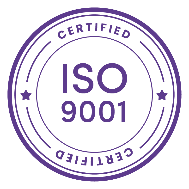 ISO 9001 certified