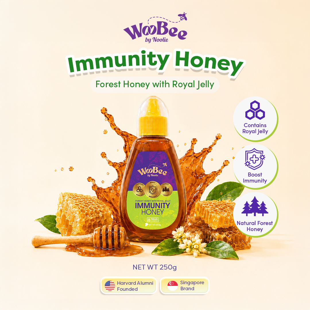 WooBee Immunity Honey (Forest Honey with Royal Jelly)